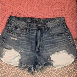american eagle jean shorts